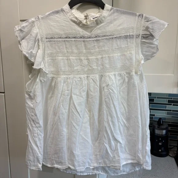 Reformation Dahlia Lace Top - Picture 4 of 7